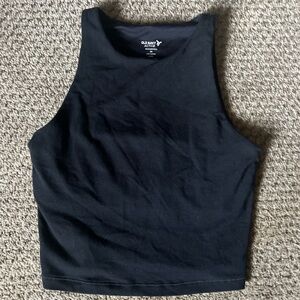Old Navy Active Women's Black Crop Tank Top